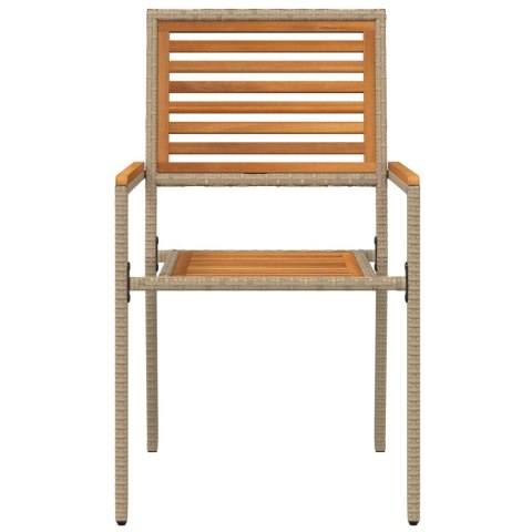 KRZESŁA OGRODOWE SKŁADANE 2 SZTUKI KOLOR MUSZTARDOWY