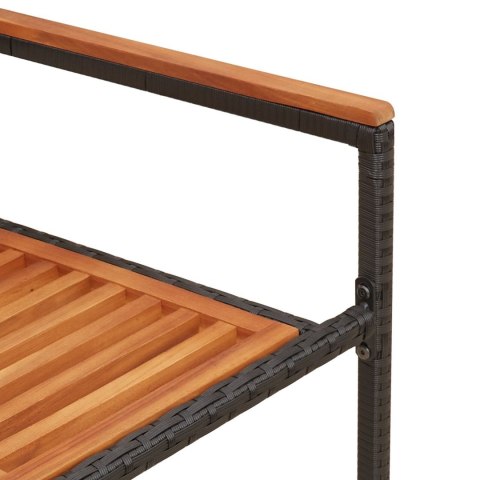 KRZESŁA OGRODOWE 2 SZTUKI BEŻOWE Z PODUSZKAMI POLIRATTAN