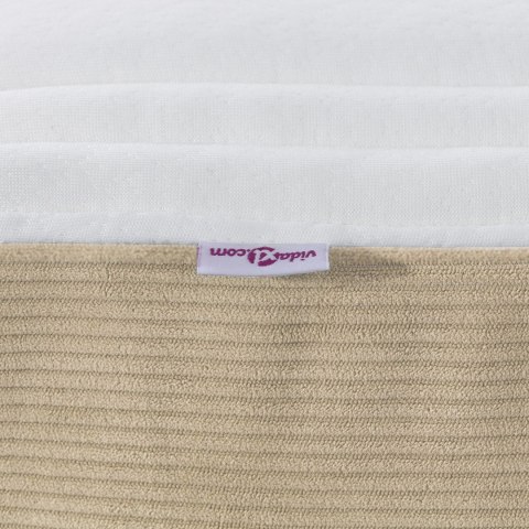 MATERAC KIESZENIOWY ZIELONY SZARY ŚREDNI 100X200X20CM TKANINA