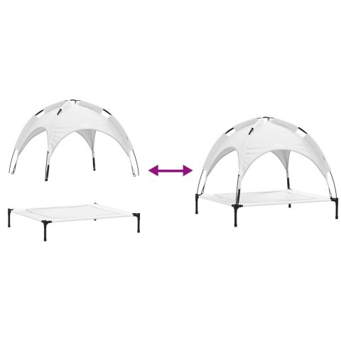 LEGOWISKO DLA PSA Z BALDACHIMEM OCHRONA PRZED SŁOŃCEM 86X104X84,5CM
