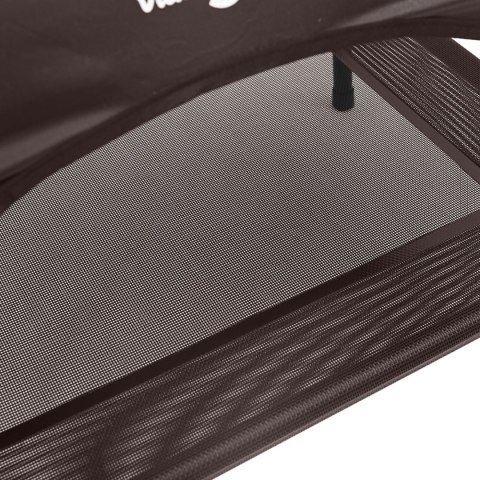 LEGOWISKO DLA PSA Z BALDACHIMEM 86X104X84.5CM OCHRONA PRZED SŁOŃCEM