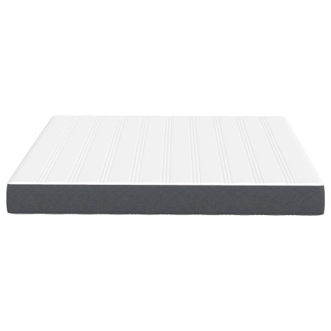 ŚREDNI MATERAC KIESZENIOWY - CIEMNOSZARY - 180X200X20CM