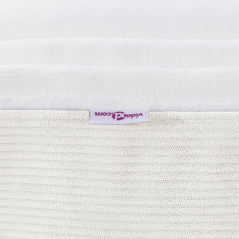 WKŁADKA SPRĘŻYNOWA KREMOWA ŚREDNIA 160X200X20CM MATERIAŁ