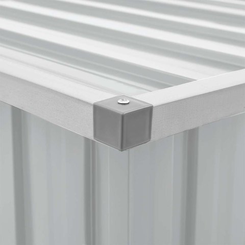 SKRZYNIA OGRODOWA DO PRZECHOWYWANIA SZARA 149X99X93CM