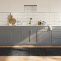 DYWAN PROSTOKĄTNY SZARY 80X300CM BAMBUSOWY