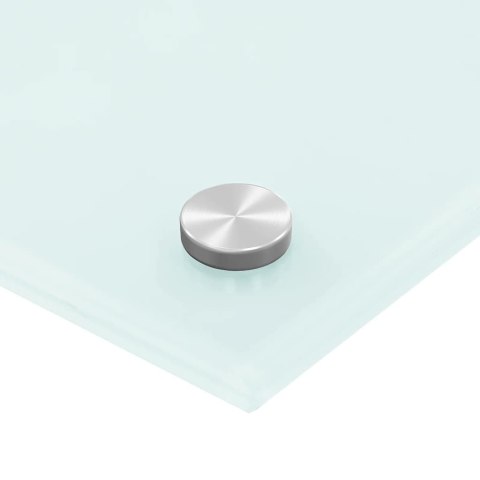 PANEL OCHRONNY DO KUCHNI BIAŁY 80X50CM SZKŁO HARTOWANE