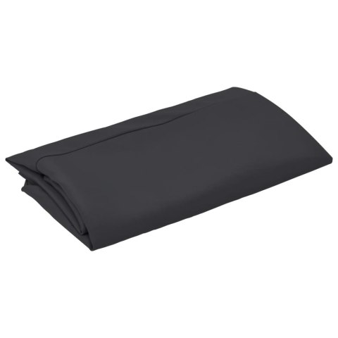 ZAMIENNE POKRYCIE PARASOLA OGRODOWEGO CZARNE 300CM 8 ŻEBER