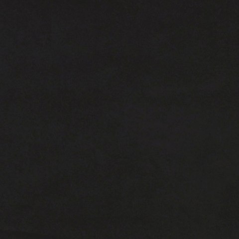 ŁÓŻKO KONTYNENTALNE Z MATERACEM CZARNE AKSAMIT 80X200CM