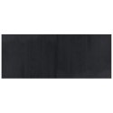 DYWAN PROSTOKĄTNY CZARNY 80X200CM BAMBUSOWY