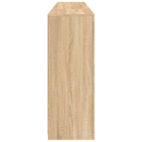 SZAFKA Z OŚWIETLENIEM LED DĄB SONOMA 202X37X100CM