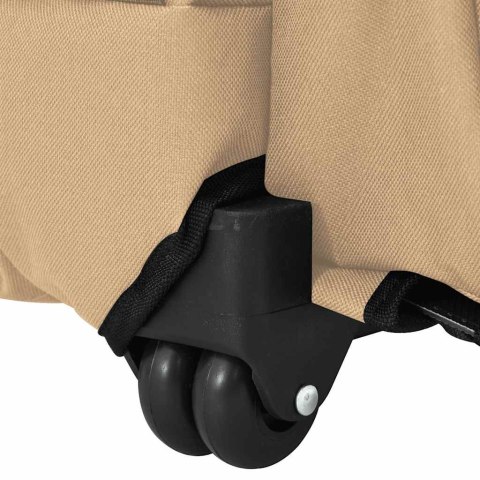 WÓZEK DLA ZWIERZĄT 3 W 1 DESIGN SAND 48X32X57CM TKANINA OXFORD