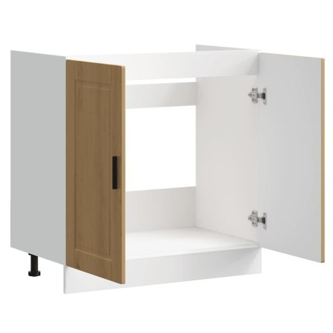 SZAFKA POD ZLEWOZMYWAK PORTO DĄB ARTISAN 80X46X81,5CM