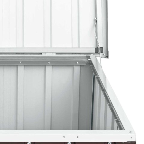 SKRZYNIA OGRODOWA DO PRZECHOWYWANIA BRĄZOWA 149X99X93CM