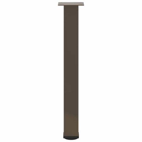 NOGI DO STOŁU KONSOLOWEGO 4 SZT. NATURALNA STAL 7274CM STAL