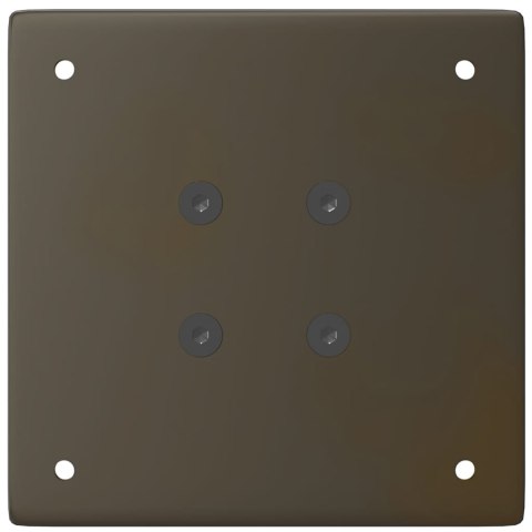 NOGI DO STOŁU KONSOLOWEGO 4 SZT. NATURALNA STAL 7274CM STAL