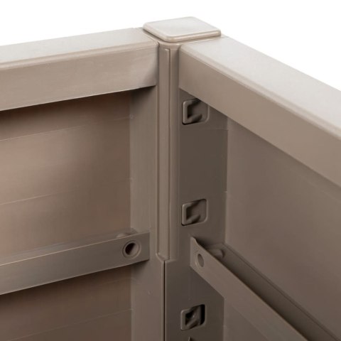 DONICA OGRODOWA JASNOBRĄZOWA 80X36X35CM PP