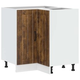 NAROŻNA SZAFKA KUCHENNA DOLNA LUCCA DĄB WĘDZONY DREWNO KLEJONE