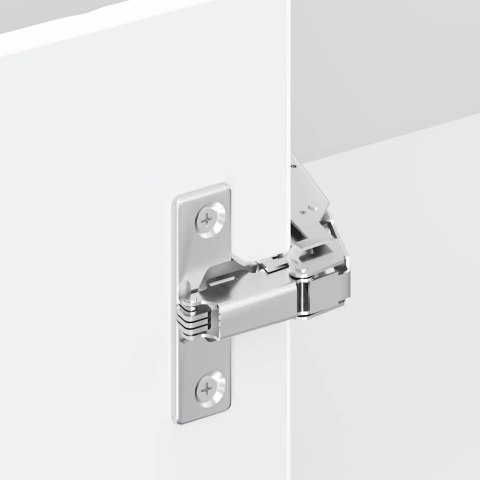 NAROŻNA SZAFKA KUCHENNA DOLNA LUCCA Z BIAŁEGO DREWNA KLEJONEGO