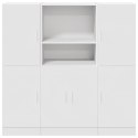 ZESTAW 3 SZAFEK KUCHENNYCH BIAŁY