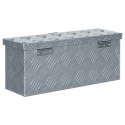 ALUMINIOWA SKRZYNIA 48,5X14X20 SREBRNA