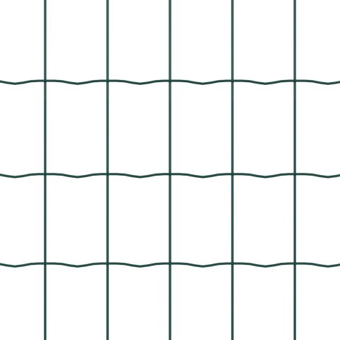 EURO PŁOT Z 22 SŁUPKAMI U ZIELONY 0.6X50M STAL