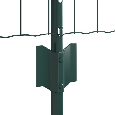 EURO PŁOT Z 22 SŁUPKAMI ZIELONY 0,4X50M STAL