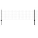 PŁOT EURO Z 5 U-POSTAMI SZARY 0.6X10M STAL