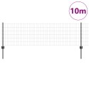 PŁOT EURO Z 5 U-POSTAMI SZARY 0.6X10M STAL