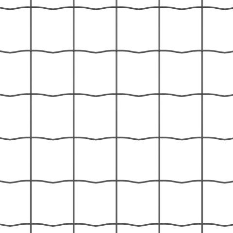 PŁOT EURO Z 13 SŁUPKAMI 0.8X25M ZE STALI OCYNKOWANEJ SZARY