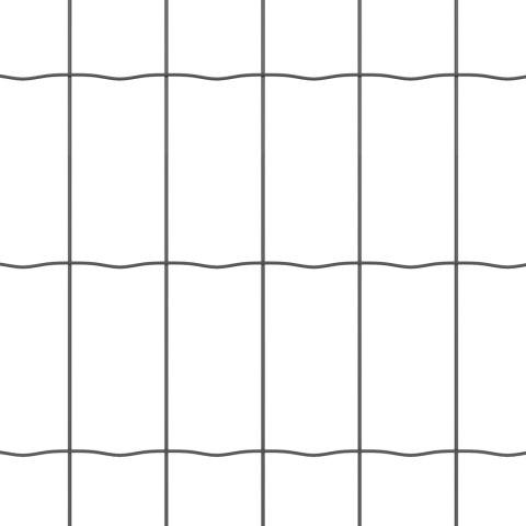 EURO PŁOT Z 7 SŁUPKAMI UKOŚNYMI 1.6X10M STAL GALWANIZOWANA
