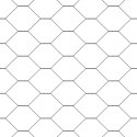 PŁOT HEXAGONALNY SZARY 1.4X100M STAL SŁUPKI PŁOTOWE Z OSTRZEM 13 SZT. Ø32MM 160CM STAL OCYNKOWANA