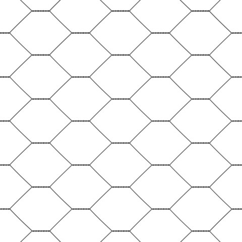 PŁOT HEXAGONALNY SZARY 1.4X100M STAL SŁUPKI PŁOTOWE Z OSTRZEM 13 SZT. Ø32MM 160CM STAL OCYNKOWANA