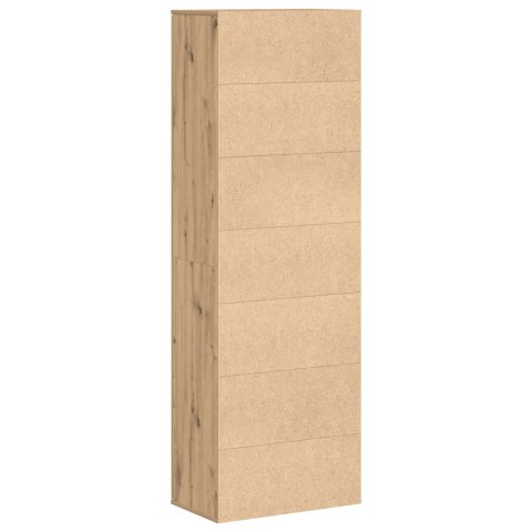 WYSOKA SZAFKA DĘBOWA RZEMIEŚLNICZA 60X35X180CM