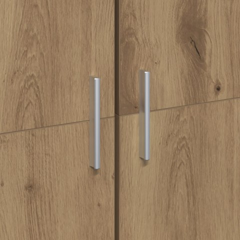 WYSOKA SZAFKA DĘBOWA RZEMIEŚLNICZA 60X35X180CM