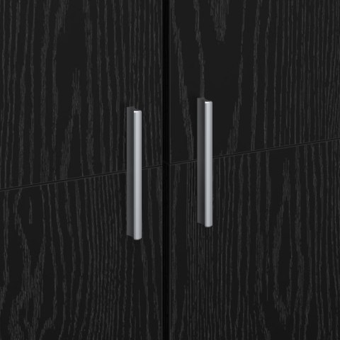 WYSOKA SZAFKA CZARNY DĄB 60X35X180CM