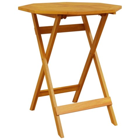 3-CZĘŚCIOWY ZESTAW BISTRO SKŁADANY Z LITEGO DREWNA AKACJOWEGO