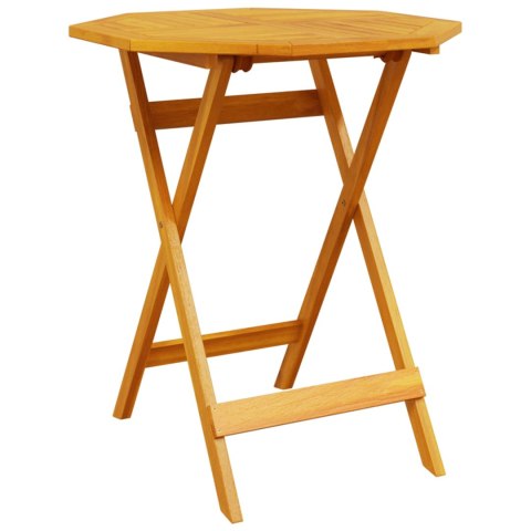 3-CZĘŚCIOWY ZESTAW BISTRO SKŁADANY Z LITEGO DREWNA AKACJOWEGO