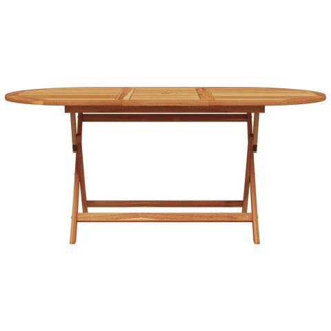 7-CZĘŚCIOWY ZESTAW DO JADALNI NA ŚWIEŻYM POWIETRZU - CZARNE DREWNO AKACJOWE Z POLIRATTANU