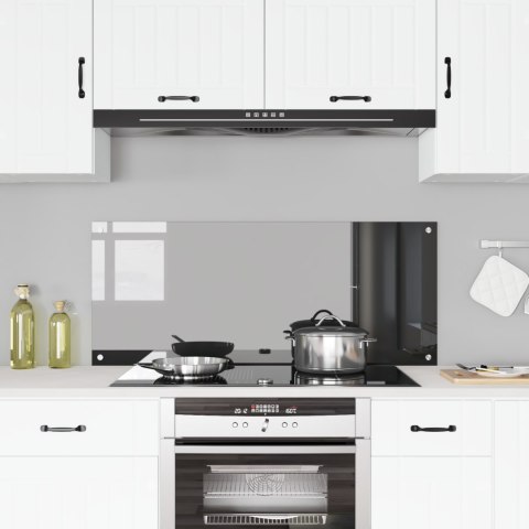 PANEL OCHRONNY DO KUCHNI CIEMNOSZARY 120X50X0,6CM SZKŁO HARTOWANE