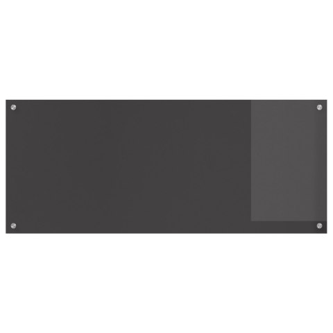 PANEL OCHRONNY DO KUCHNI CIEMNOSZARY 120X50X0,6CM SZKŁO HARTOWANE