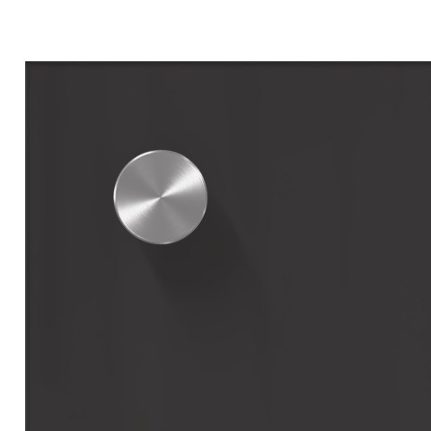 PANEL OCHRONNY DO KUCHNI CIEMNOSZARY 120X50X0,6CM SZKŁO HARTOWANE