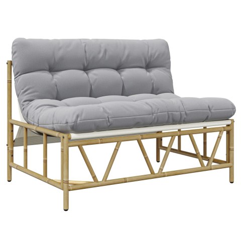 ŁAWKA OGRODOWA Z PODUSZKĄ 110X80X71CM STAL