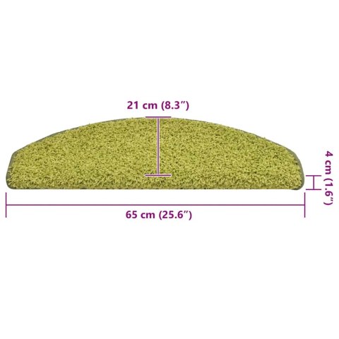MATY NA SCHODY 30 SZT. ZIELONE 65X21X4CM