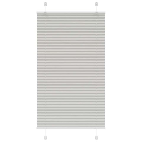 ROLETA PLISOWANA JASNOSZARA 70X150CM SZEROKOŚĆ TKANINY 69,4CM