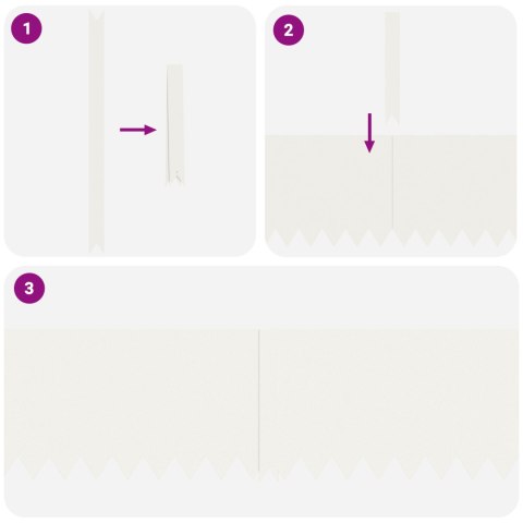 VidaXL Obramowania trawnika 50 szt. Białe 100x0.5x30 cm Plastikowe