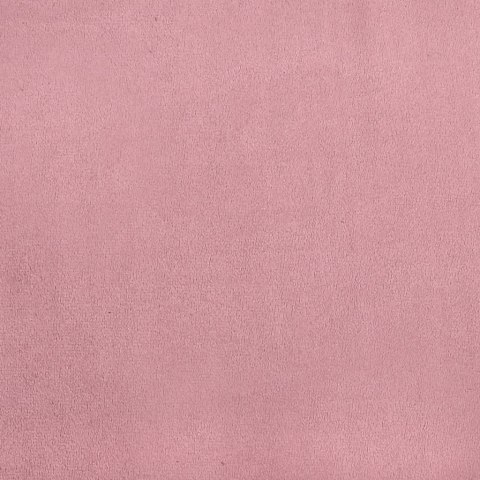 VidaXL Łóżko kontynentalne z materacem, różowe, aksamit, 200x200 cm