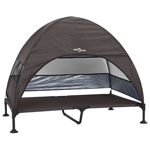 LEGOWISKO PODNIESIONE DLA PSA XL Z DASZKIEM NA TARAS ODDYCHAJĄCE STALOWE