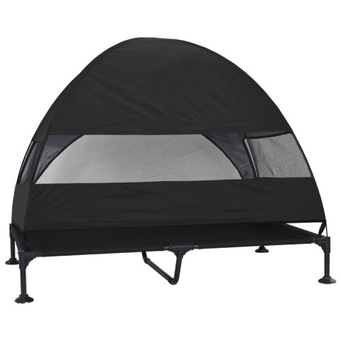 LEGOWISKO DLA PSA Z BALDACHIMEM 81X127X106CM XL OCHRONA PRZED SŁOŃCEM