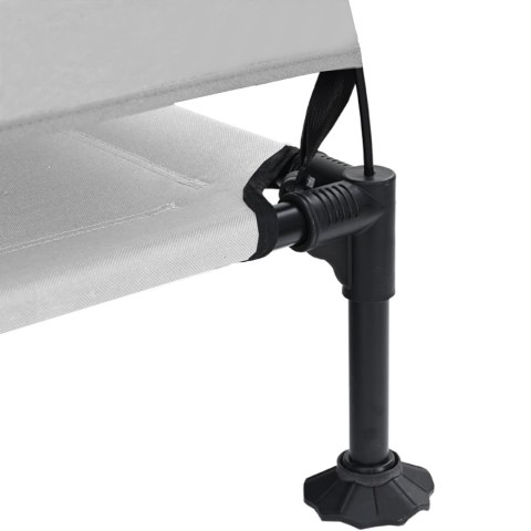 PODWYŻSZONE LEGOWISKO DLA PSAXL ZE ZDEJMOWANYM DASZKIEM 127X81CM OCHRONA PRZED SŁOŃCEM