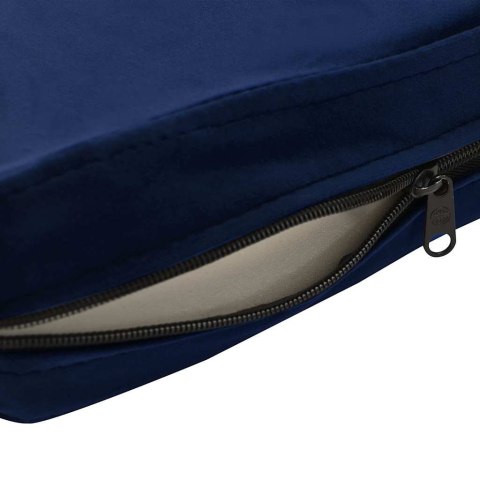 SOFA DLA PSA NIEBIESKA 72X45X30CM PLUSZOWA